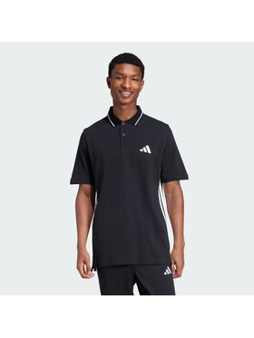 adidas adidas Polo 143471 Czarny Regular Fit