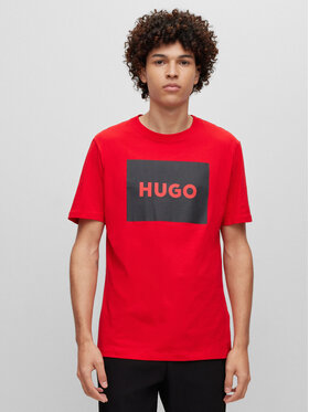 Hugo Hugo T-Shirt 50467952 Czerwony Regular Fit