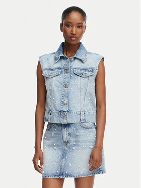 ONLY ONLY Prsluk Onur 15366346 Plava Regular Fit
