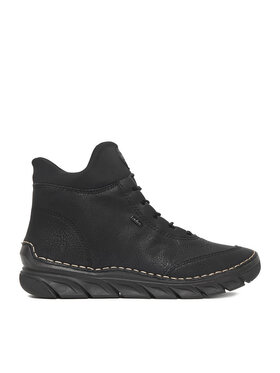 Rieker Rieker Schnürschuhe 55069-00 Schwarz