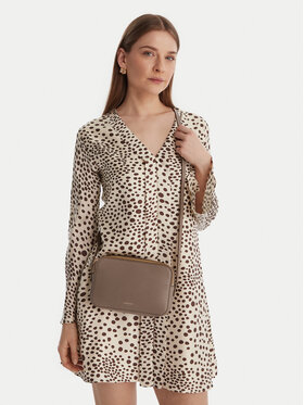 Calvin Klein Calvin Klein Rankinė Foil Logo Elongated Camera Bag LV04F3276G Smėlio