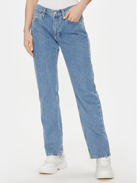 Calvin Klein Jeans Calvin Klein Jeans Traperice Low Rise Straight J20J222439 Plava Straight Fit