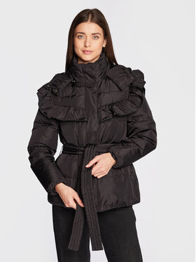 Bruuns Bazaar Bruuns Bazaar Vatovaná bunda Down Lenina BBW2992 Černá Regular Fit