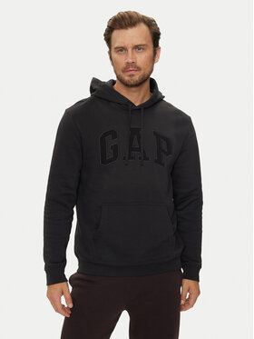 Gap Gap Суитшърт 867073-29 Черен Regular Fit