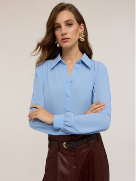 Motivi Motivi Camicia 5192Q200897N004 Turchese Regular Fit