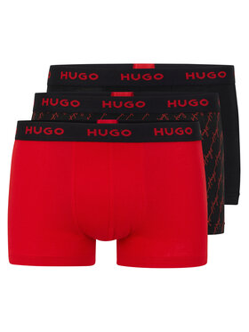 HUGO Hugo Súprava 3 kusov boxeriek 50480170 Čierna