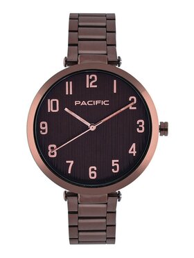 Pacific Pacific Zegarek Pacific-PC00558 Brązowy
