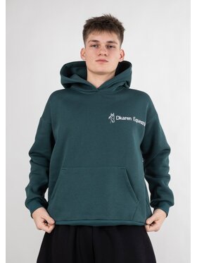 DKaren Sport DKaren Sport Bluza EQ001Men Zielony Basic Fit