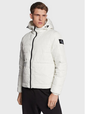 Calvin Klein Jeans Calvin Klein Jeans Пухено яке J30J322496 Екрю Regular Fit