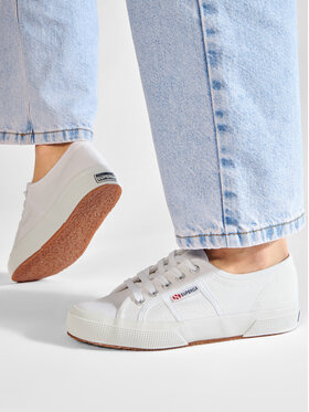 Superga Superga Sneakers aus Stoff 2750 Cotu Classic S000010 Weiß