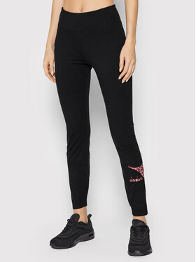 Diadora Diadora Legginsy Lush 102.177784 Czarny Slim Fit