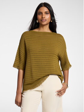 Elena Mirò Elena Mirò Sweter M547E001928N022 Brązowy Boxy Fit