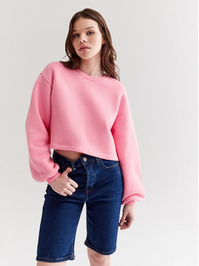 Americanos Americanos Sweatshirt Utah Rosa Cropped Fit