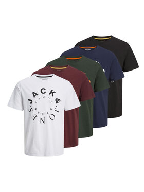 Jack&Jones Jack&Jones T-Shirt 26600 Kolorowy Comfort Fit