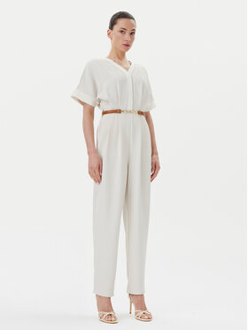 Fracomina Fracomina Jumpsuit FR25SO2004W47601 Beige Regular Fit