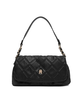 Tommy Hilfiger Tommy Hilfiger Borsetta Th Feminine Shoulder Bag AW0AW18717 Nero