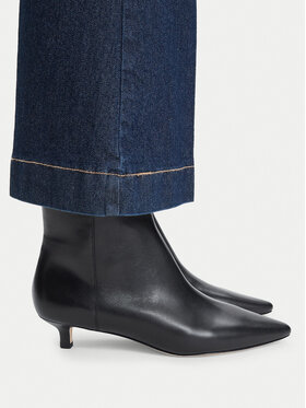 LAUREN RALPH LAUREN LAUREN RALPH LAUREN Īsie zābaki Frncsa Bt Hl Bo Bte 802P15721001 Melns