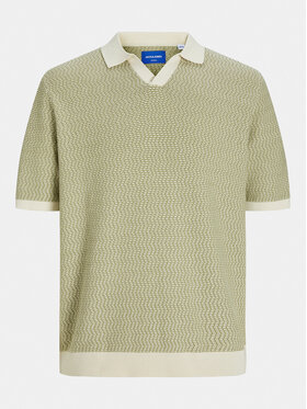 Jack&Jones Polo Jormykonos 12255950 Zelena Regular Fit