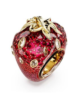Swarovski Swarovski Pierścionek Idyllia truskawka 5744916 Czerwony