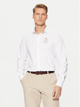 La Martina La Martina Krekls ZMCG30 PP483 Balts Regular Fit