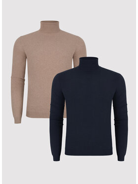 Pako Lorente Pako Lorente Sweter P23WF-2X-002 Beżowy Classic Fit
