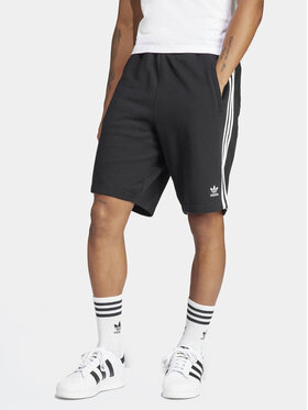 adidas adidas Αθλητικό σορτς adicolor 3-Stripes IU2337 Μαύρο Regular Fit