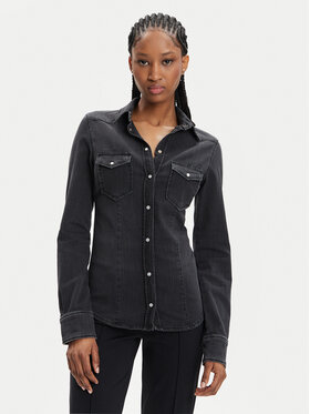 Liu Jo Liu Jo Koszula jeansowa UXX046 D4051 Czarny Regular Fit