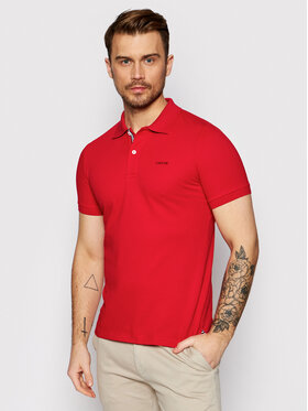 Geox Geox Polo Sustainable M1210C T2649 F7115 Rouge Regular Fit