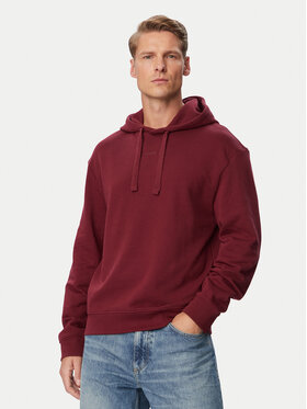 HUGO HUGO Majica dugih rukava 50486478 Tamnocrvena Relaxed Fit