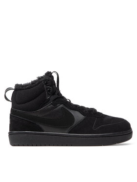 Nike Nike Sneakersy Court Borough Mid 2 Boot Bg CQ4023 001 Czarny