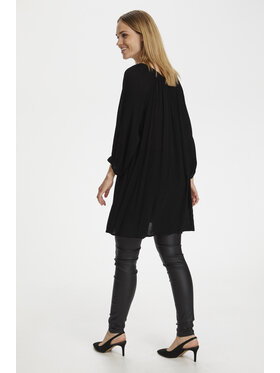 Kaffe Kaffe Tunika Amber 501030 Melns Relaxed Fit