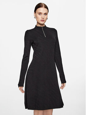 Hugo Hugo Trikotažinė suknelė Nessira 50500061 Juoda Regular Fit