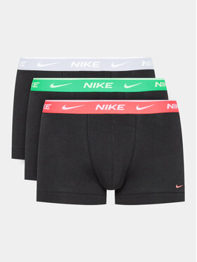 Nike Nike Sada 3 kusů boxerek 0000KE1008 Černá