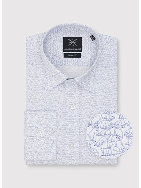 Pako Lorente Pako Lorente Koszula P24WF-1X-054 Biały Slim Fit