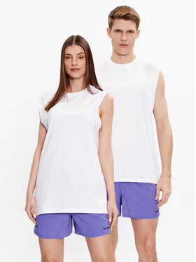 iets frans… iets frans… T-Shirt IF TONAL LOGO TANK 76555952 Biały Oversize
