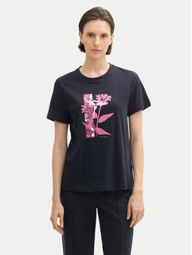 Tom Tailor Tom Tailor T-Shirt 1043104 Dunkelblau Regular Fit