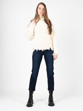 Silvian Heach Silvian Heach Jeansy PGA22223JE Tmavomodrá Slim Fit
