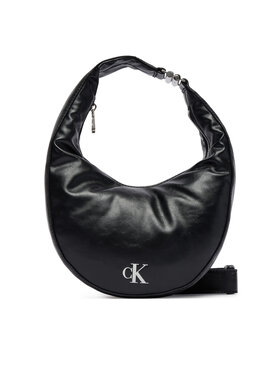 Calvin Klein Calvin Klein Borsetta Buckle Convertible Small Hobo LV04F3512G Nero