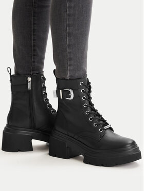 Steve Madden Steve Madden Kotníková obuv Braker SM11005039 Černá