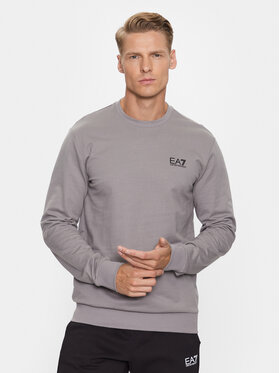 EA7 Emporio Armani EA7 Emporio Armani Džemperis ar kapuci 8NPM52 PJ05Z 1920 Pelēks Regular Fit
