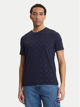 Guess Guess T-Shirt M6GP26 K3177 Granatowy Regular Fit