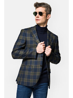 Lancerto Lancerto Marynarka Indre MA099222000012 Kolorowy Slim Fit