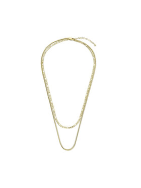 Luv AJ Luv AJ Колие Cecilia Chain Necklace HOL20-N-CCN-G Златист