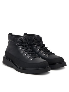 Calvin Klein Calvin Klein Saapad Combat Mid Hiking Boot Lth Wl HM0HM02357 Must