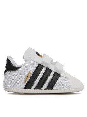 adidas adidas Sneakersy Superstar Crib S79916 Bílá