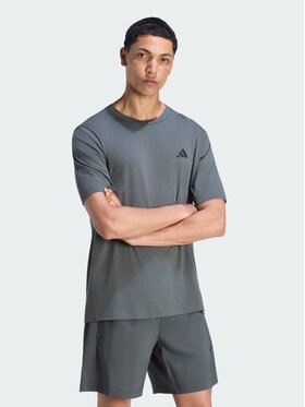 adidas adidas Koszulka techniczna 158826 Szary Regular Fit