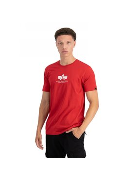 Alpha Industries Alpha Industries T-Shirt AI.118533-451 Czerwony Basic Fit