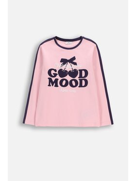 Coccodrillo Coccodrillo Longsleeve WC6143103SGJ-007 Różowy Regular Fit