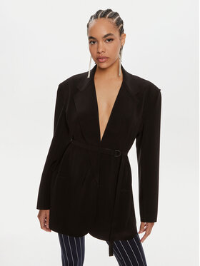 NORMA KAMALI NORMA KAMALI Suknjič KK4214PL158001 Črna Regular Fit