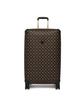 Guess Guess Velký kufr Wilder Travel TWHP74 52988 Tmavě hnědá